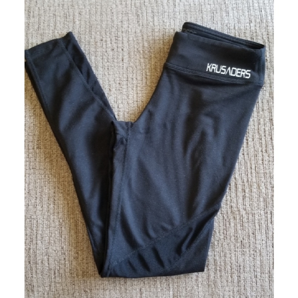 NWOT Krusaders Black Leggings